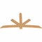 Ekena Millwork Alberta Smooth Timber Gable Bracket, Western Red Cedar, 84"W x 45"H x 1 1/2"D x 5 1/2"F, 13/12 Pitch GBW084X45X0206ALB00SWR - alternate 4